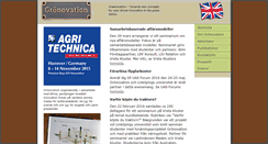 Desktop Screenshot of gronovation.com